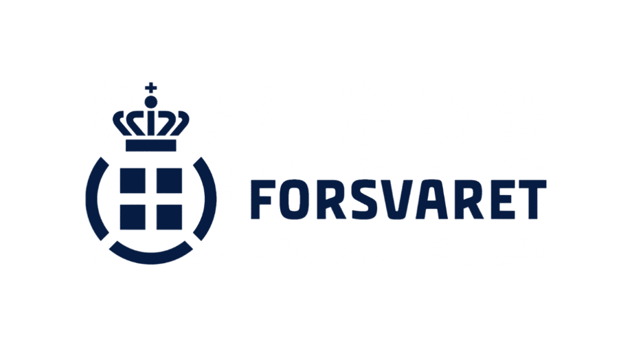 forsvaret logo blå