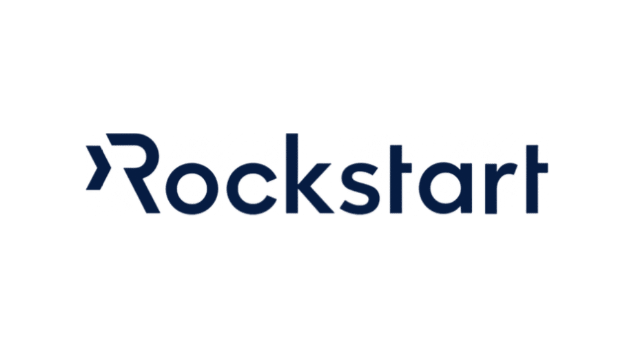 rockstart logo blå